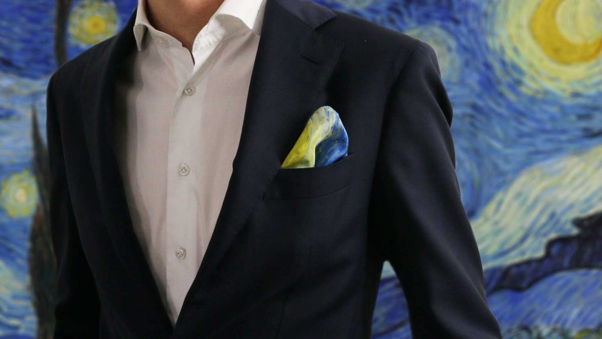 starry night mens suit